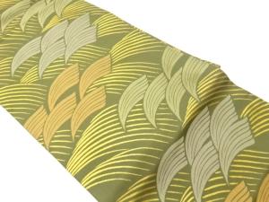 抽象波模様織出し名古屋帯